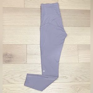 LULULEMON FAST AND FREE LEGGINGS SIZE 8